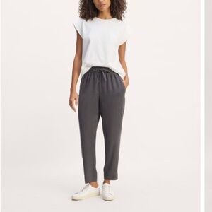 Everlane - The Tapered Pant in Butterlite Graphite - Womens Size Medium